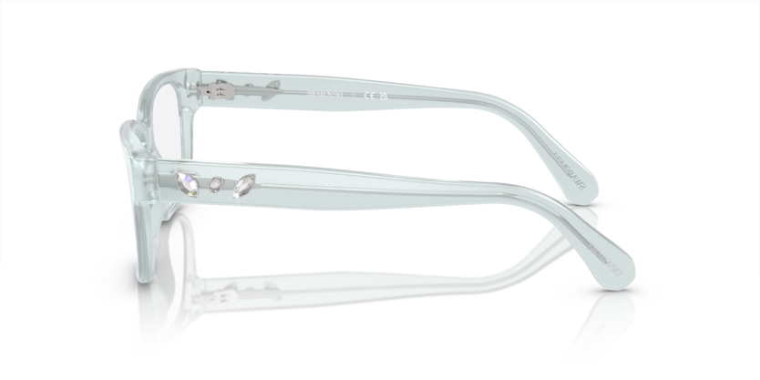 SWAROVSKI OPAL LIGHT GREEN PLASTIC FULL FRAME