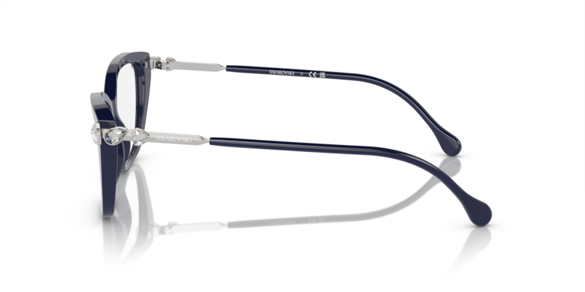 SWAROVSKI PLASTIC BLACK CATEYE FULL FRAME