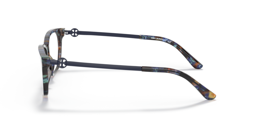 TORY BURCH PLASTIC BLUE TORTOISE FULL FRAME