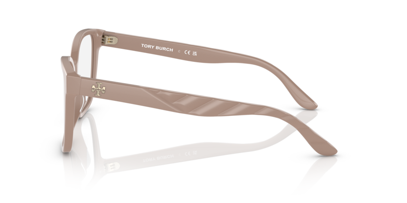 TORY BURCH PLASTIC BUTTERFLY NUDE FULL FRAME