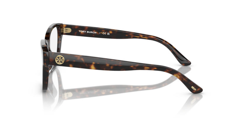 TORY BURCH PLASTIC HAVANA SQUARE FULL FRAME