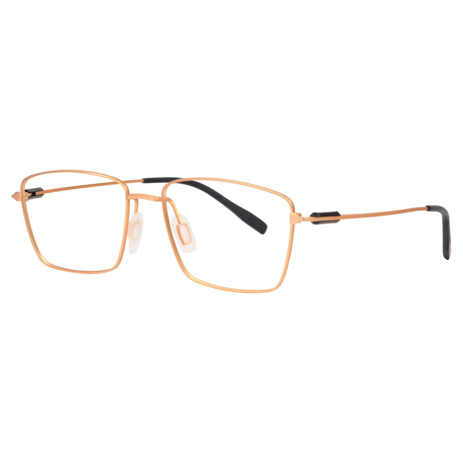 ROSVIN BUGS SQUARE MATTE GOLD METAL FULL FRAME