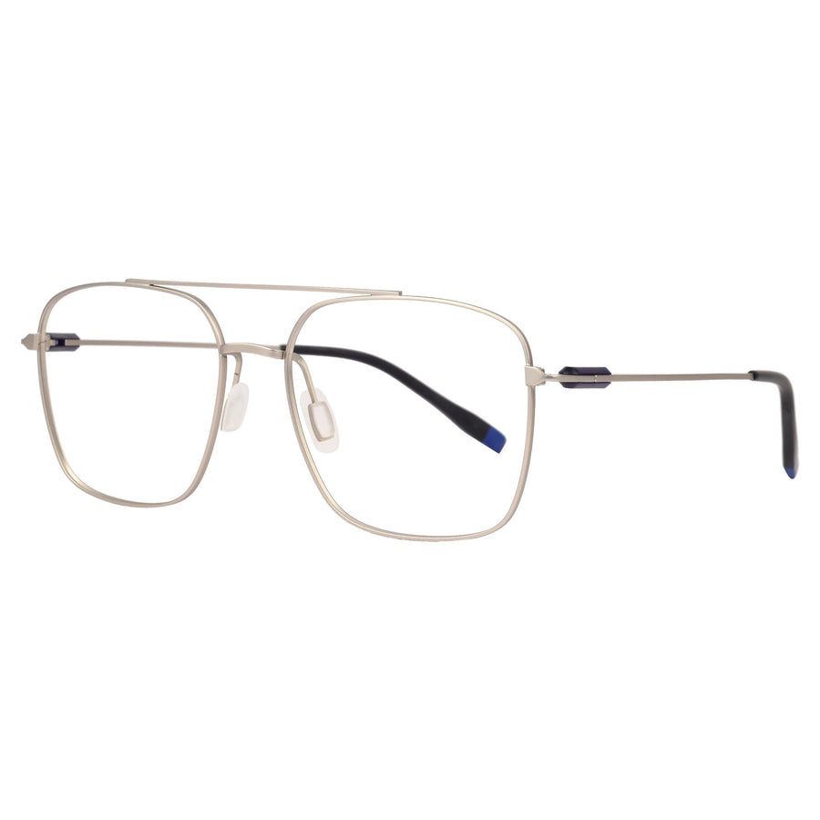 ROSVIN BUGS TITANIUM DB SQUARE MATTE SILVER FULL FRAME