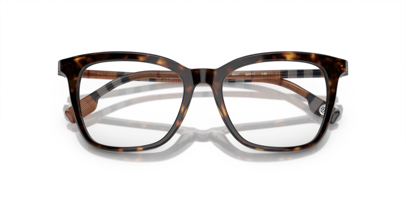 BURBERRY PLASTIC DARK HAVANA SQUARE FULL FRAME