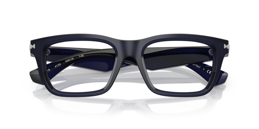 BURBERRY PLASTIC RECTANGLE BLUE FULL FRAME