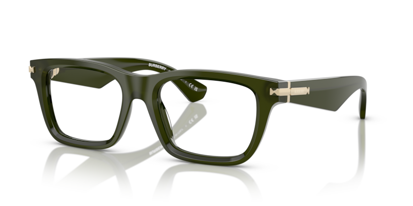 BURBERRY PLASTIC SQUARE GREEN FULL FRAME