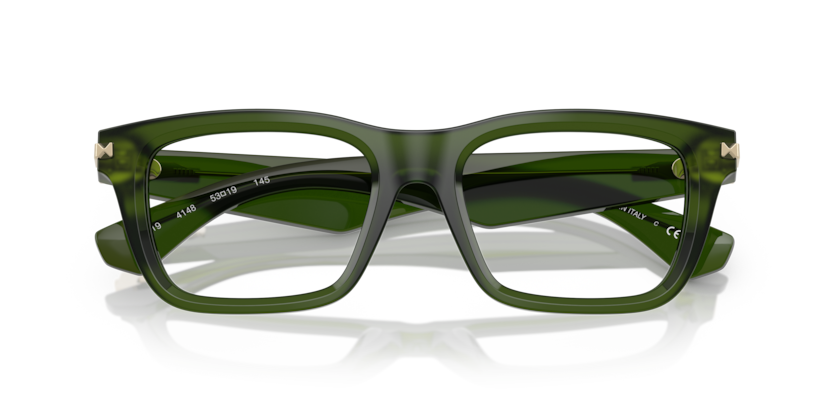 BURBERRY PLASTIC SQUARE GREEN FULL FRAME