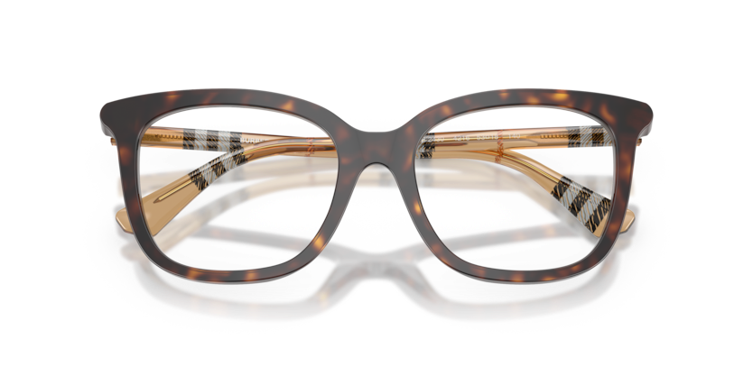 BURBERRY PLASTIC SQUARE HAVANA FULL FRAME