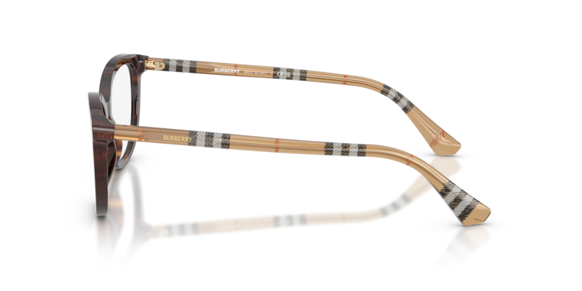 BURBERRY PLASTIC DARK HAVANA CATEYE FULL FRAME