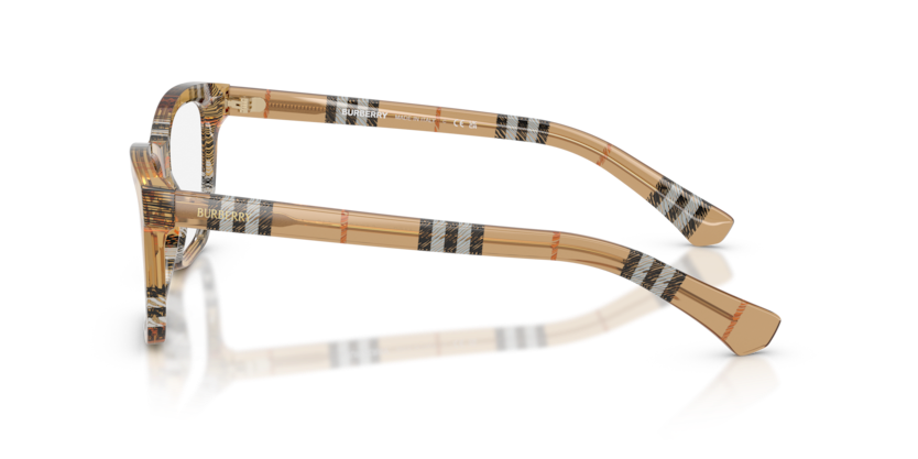 BURBERRY PLASTIC RECTANGLE CHECK SAND FULL FRAME