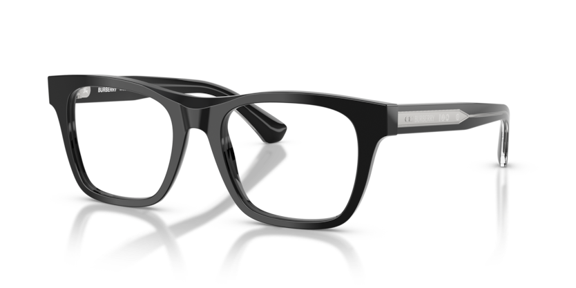 BURBERRY PLASTIC BLACK SQUARE FULL FRAME