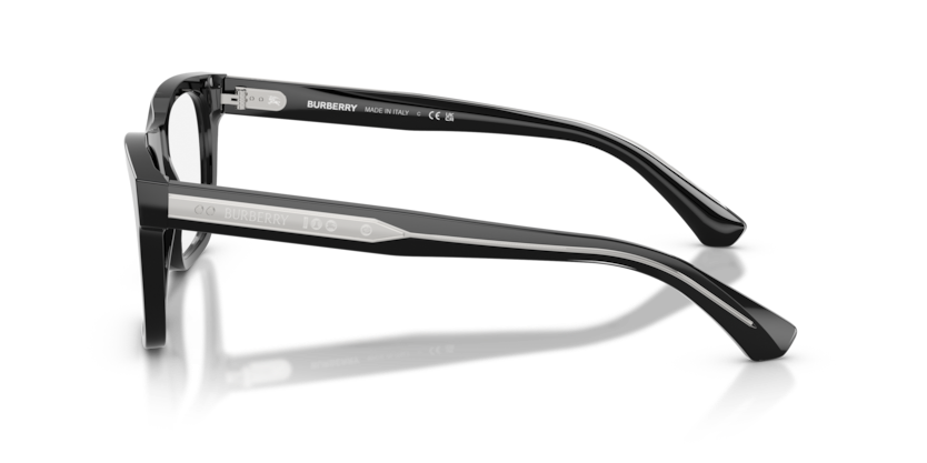 BURBERRY PLASTIC BLACK SQUARE FULL FRAME