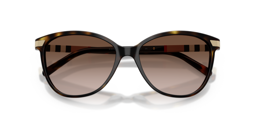 BURBERRY PLASTIC CATEYE HAVANA FULL SUNGLASS