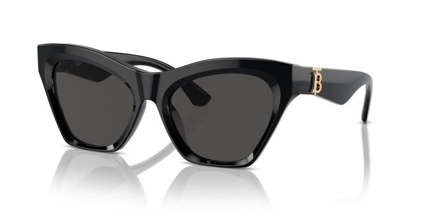 BURBERRY PLASTIC CATEYE BLACK FULL SUNGLASS – Gala Optics