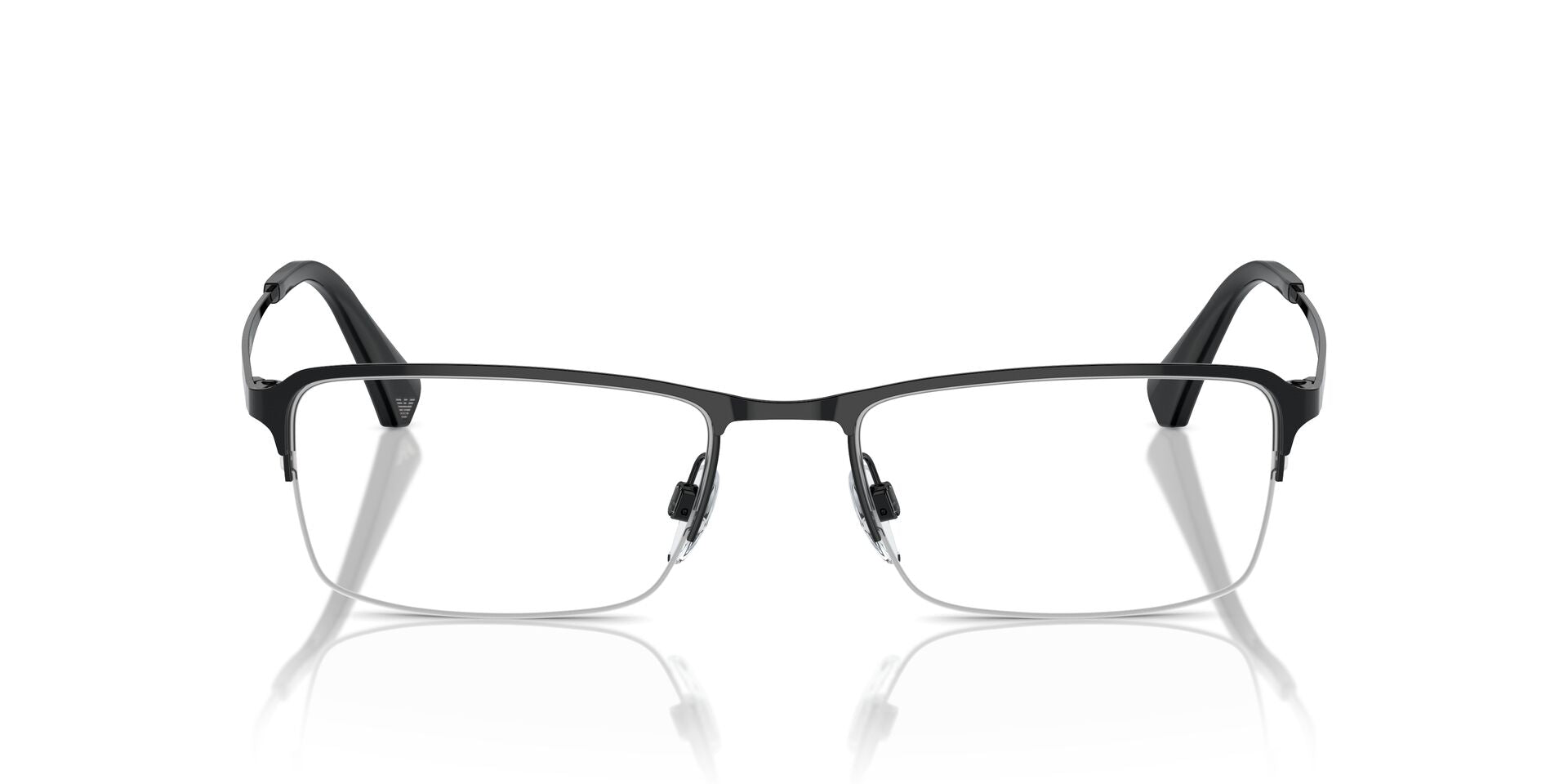 EMPORIO ARMANI SEMI RIM BLACK TITANIUM FRAME