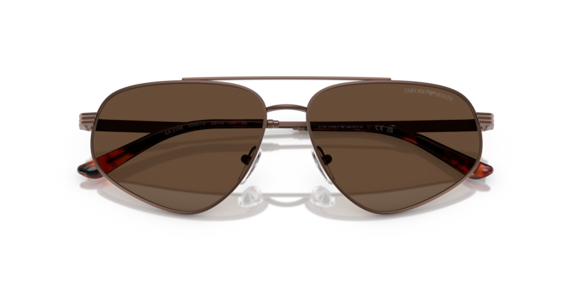 EMPORIO ARMANI METAL PIOLET MATTE BRONZE FULL SUNGLASS