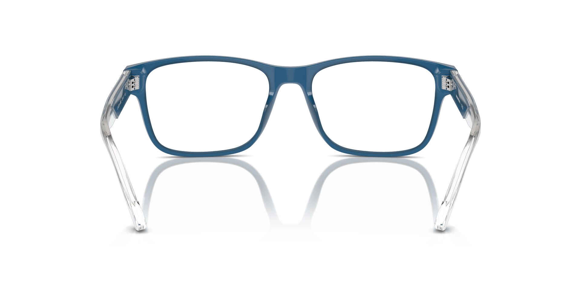 EMPORIO ARMANI BLUE RECTAGLE PLASTIC FULL FRAME