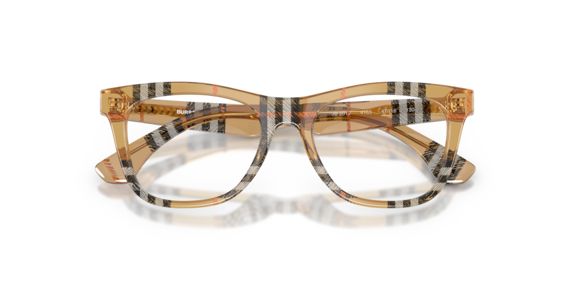 BURBERRY PLASTIC SQUARE CHECK SAND FULL FRAME