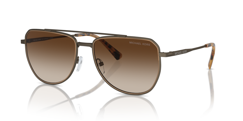 MICHAEL KORS METAL AVIATOR MATTE HUSK SUNGLASS