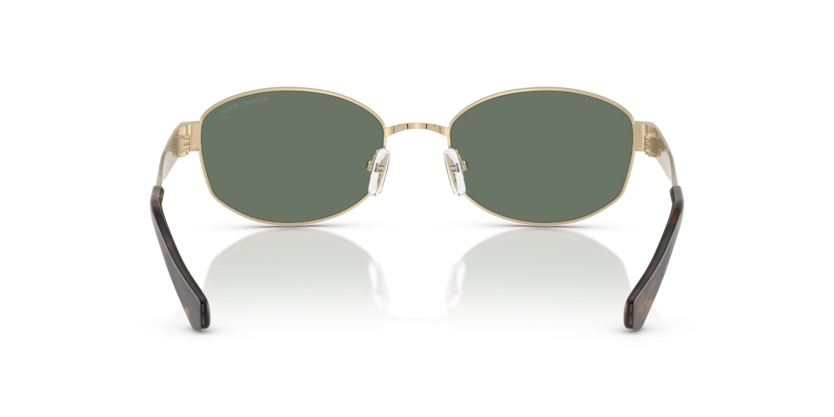 MICHAEL KORS METAL OVAL LIGHT GOLD FULL SUNGLASS