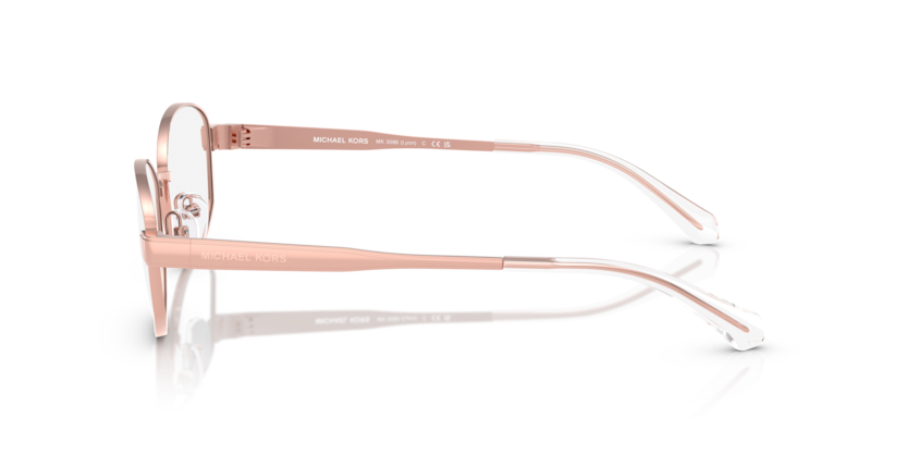 MICHAEL KORS METAL OVAL ROSE GOLD FULL FRAME