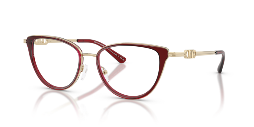 MICHAEL KORS METAL CORDOVAN CATEYE FULL FRAME