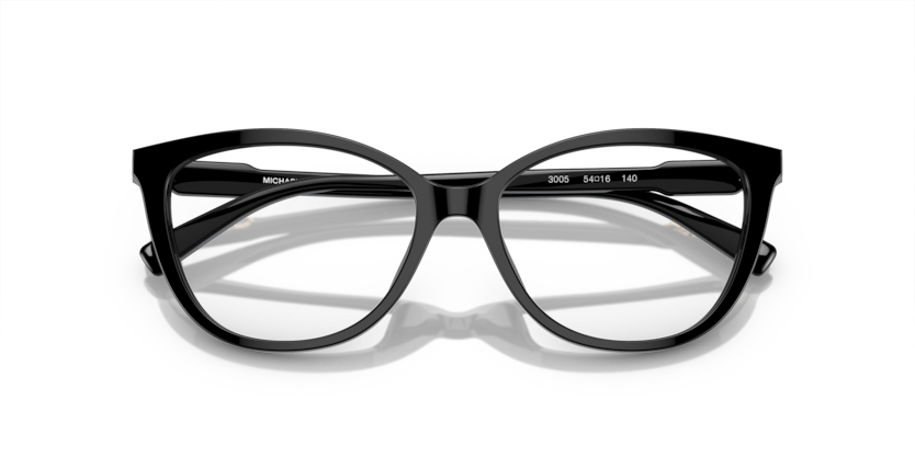 MICHAEL KORS PLASTIC CATEYE BLACK FULL FRAME