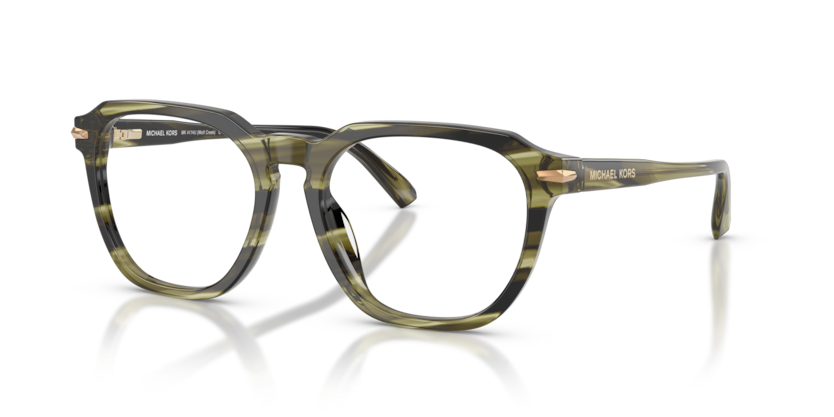 MICHAEL KORS PLASTIC OLIVE HORN IRREGULAR FULL FRAME