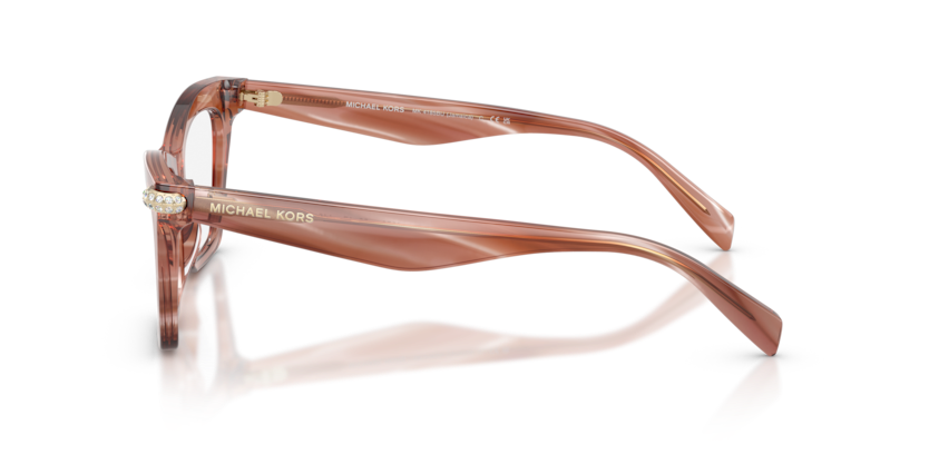 MICHAEL KORS PLASTIC PINK HORN CATEYE FULL FRAME