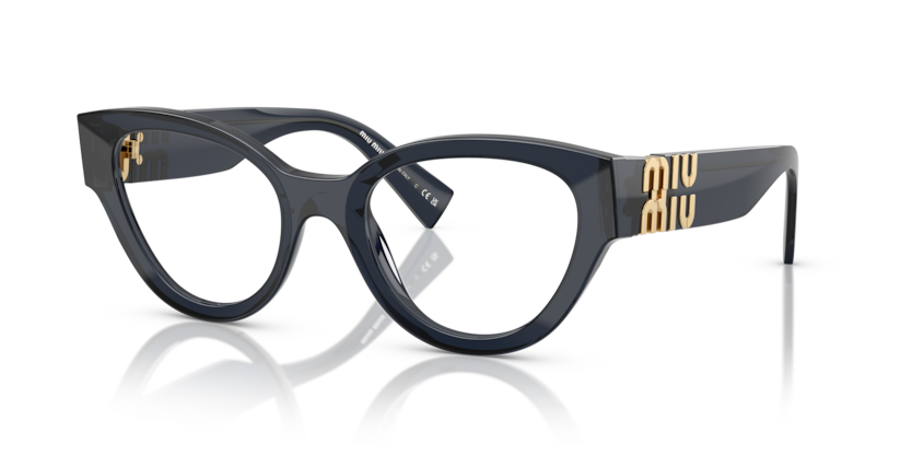 MIU MIU PLASTIC CATEYE BLACK FULL FRAME