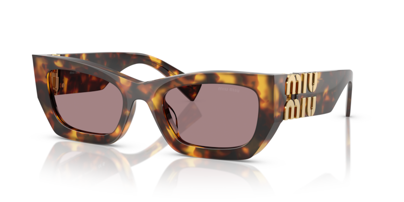 MIU MIU CATEYE HAVANA PLASTIC FULL SUNGLASS