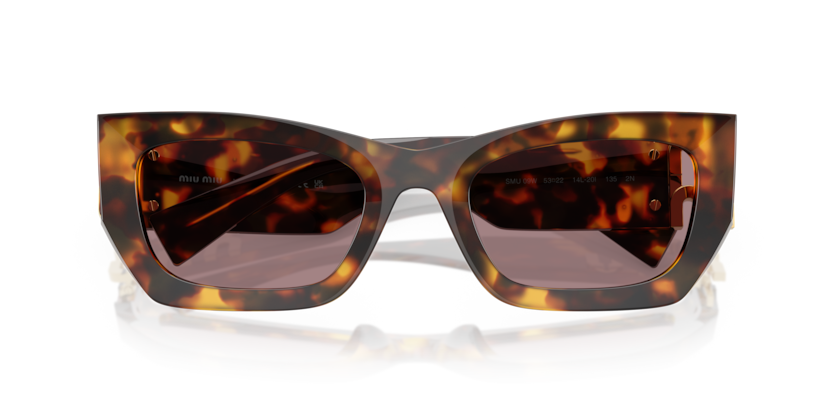MIU MIU CATEYE HAVANA PLASTIC FULL SUNGLASS