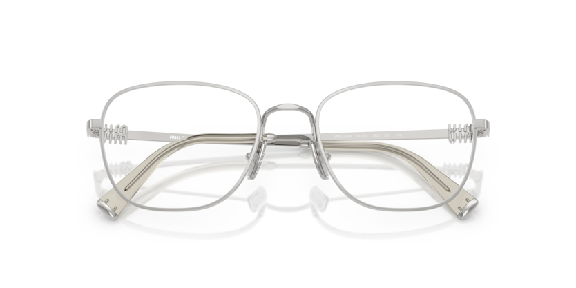 MIU MIU METAL SQUARE SILVER FULL FRAME