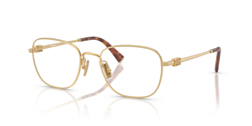 MIU MIU METAL GLOD SQUARE FULL FRAME