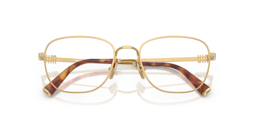 MIU MIU METAL GLOD SQUARE FULL FRAME