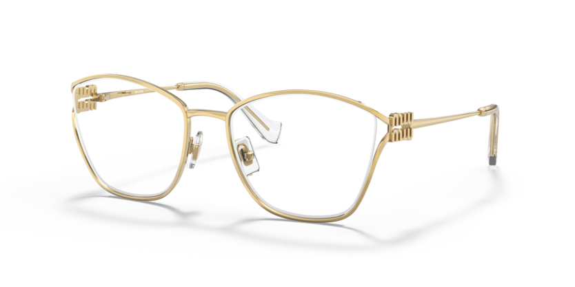 MIU MIU METAL CATEYE GOLD FULL FRAME