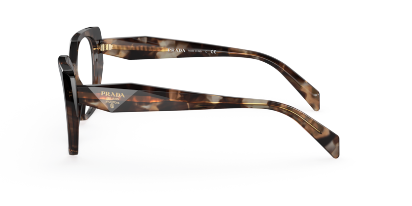 PRADA PLASTIC BUTTERFLY CARAMEL TORTOISE FULL FRAME