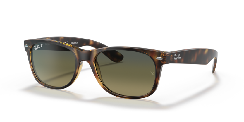 RAYBAN PLASTIC HAVANA SQUARE FULL SUNGLASS