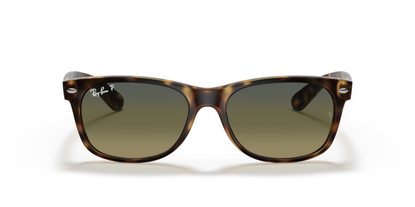 RAYBAN PLASTIC HAVANA SQUARE FULL SUNGLASS