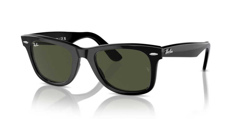 RAYBAN PLASTIC WAYFARER BLACK FULL SUNGLASS