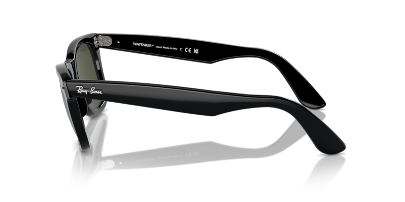 RAYBAN PLASTIC WAYFARER BLACK FULL SUNGLASS