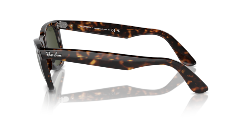 RAYBAN PLASTIC WAYFARER TORTOISE BROWN POLORISE SUNGLASS