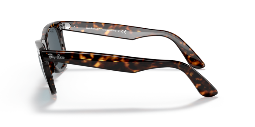 RAYBAN PLASTIC WAYFARER HAVANA BLUE SUNGLASS