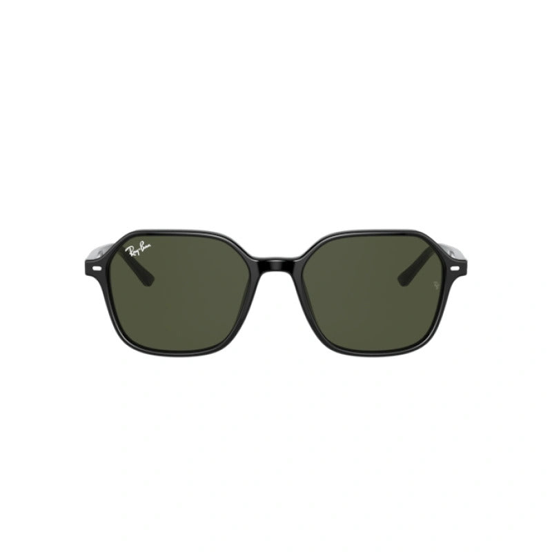 RAYBAN PLASTIC BLACK IRREGULAR FULL SUNGLASS