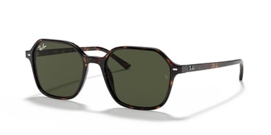 RAYBAN PLASTIC TORTOISE BLACK IRREGULAR FULL SUNGLASS