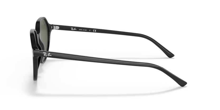 RAYBAN PLASTIC BLACK IRREGULAR FULL SUNGLASS