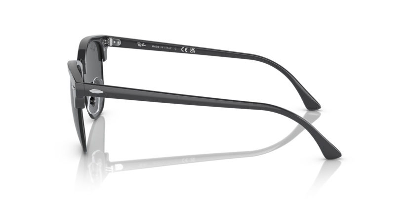 RAYBAN METAL GREY BLACK KEYMONT FULL SUNGLASS