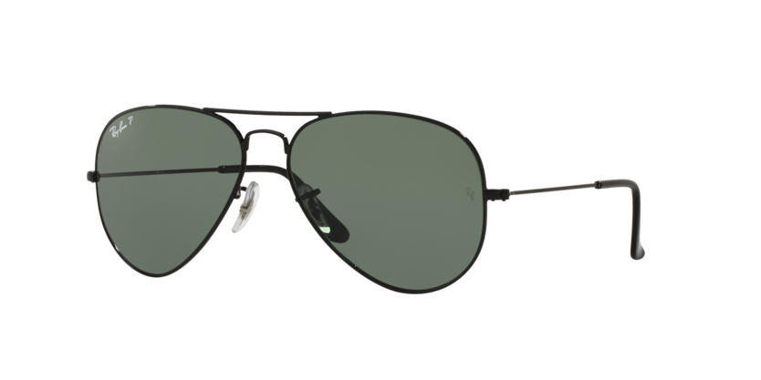 RAYBAN METAL DB AVIATOR BLACK FULL SUNGLASS
