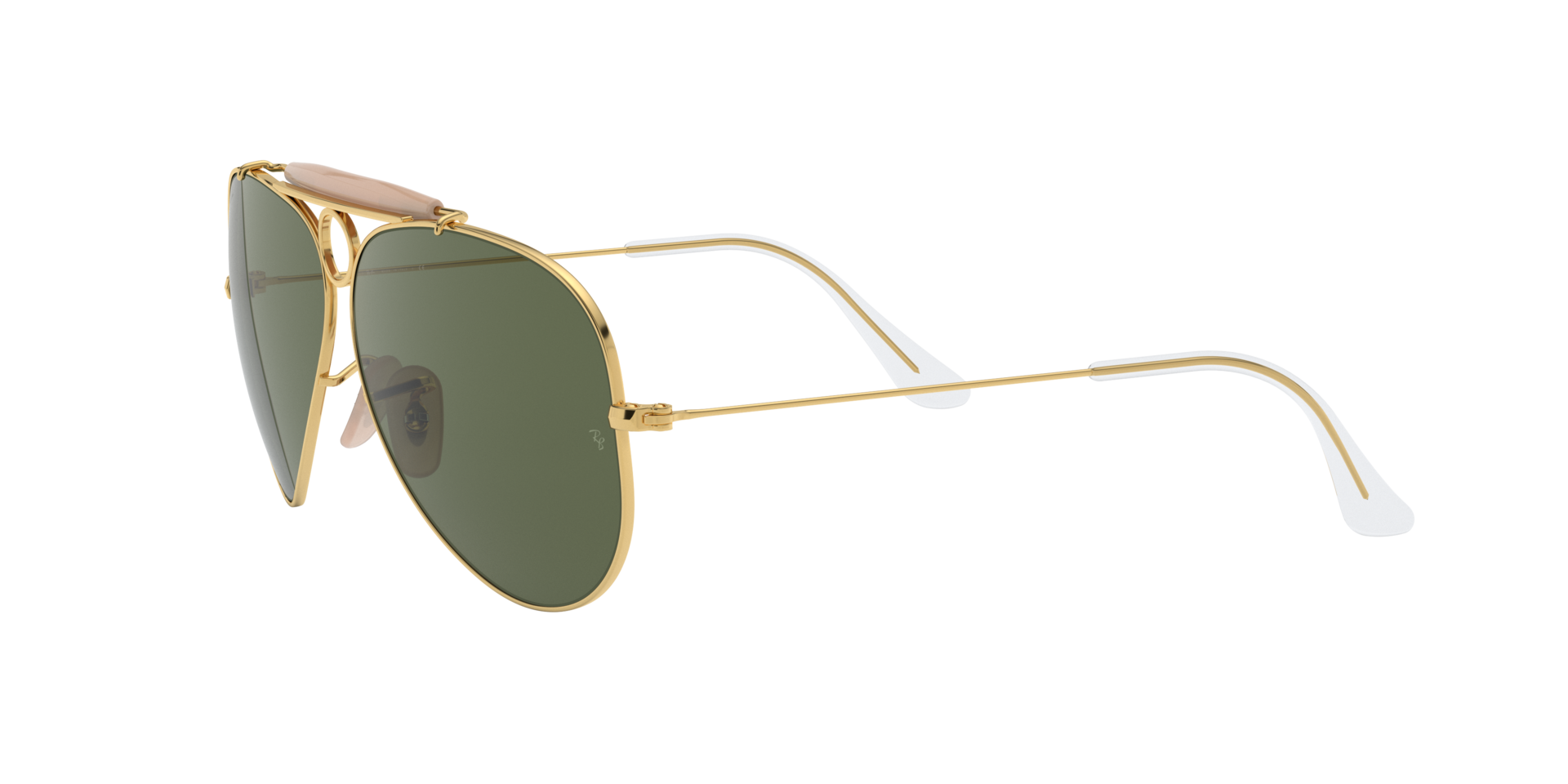 RAYBAN METAL SHOOTER GOLD G 15 SUNGLASS