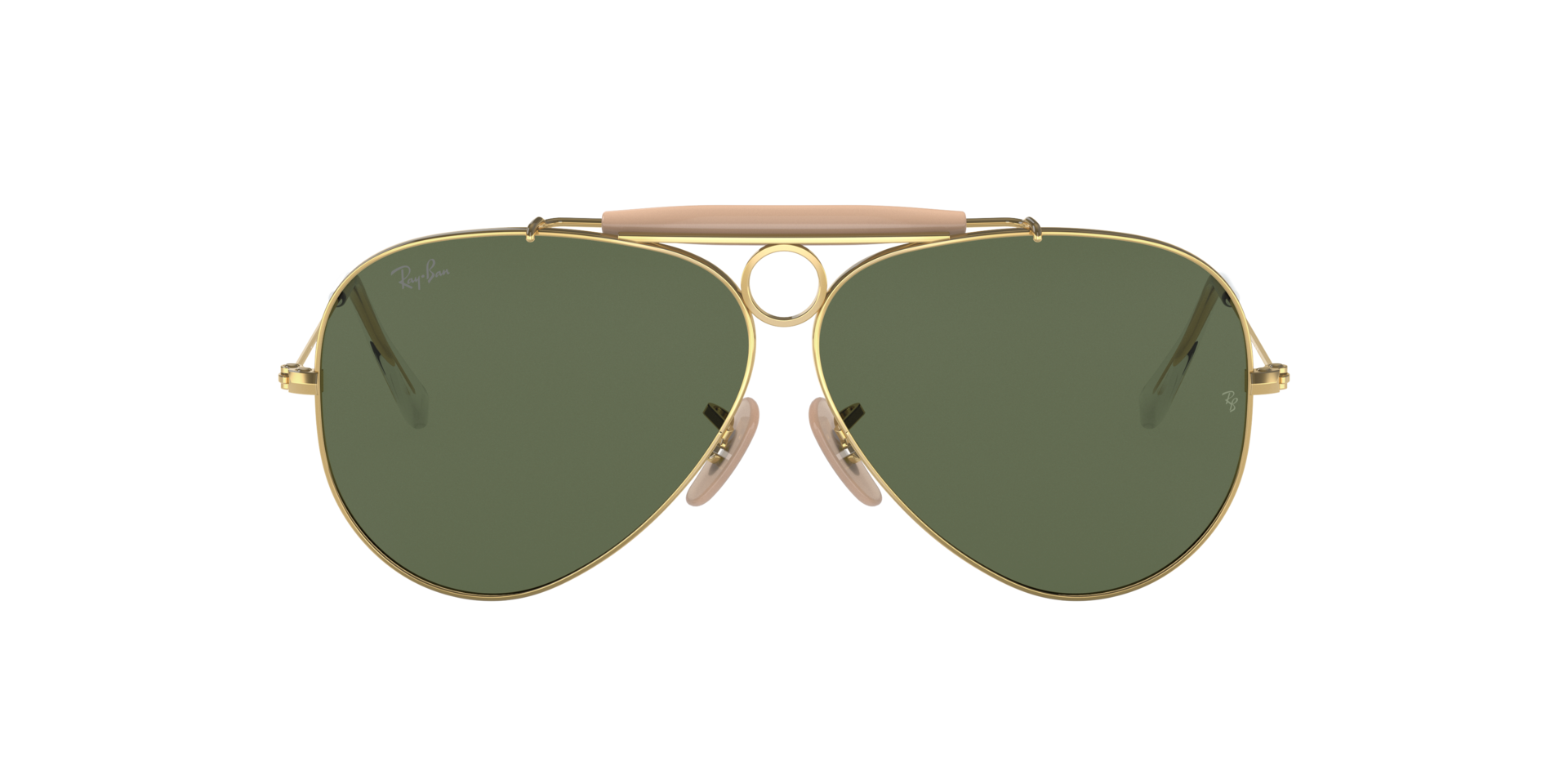 RAYBAN METAL SHOOTER GOLD G 15 SUNGLASS